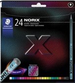 STAEDTLER NORIX COLOURED PENCILS 24 PACK