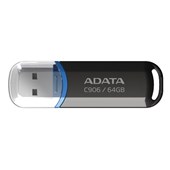 ADATA COMPACT C906 FLASH DRIVE USB 20 32GB BLACKBLUE
