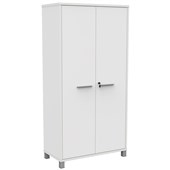 KNIGHT CUBIT CUPBOARD 2 DOOR W900 X D450 X H1800MM WHITE