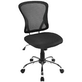 BRENTON OFFICE CHAIR MIDBACK 1 LEVER MESH BLACK