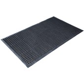 ADVANCE WORKSAVE ANTIFATIGUE MAT JUNIOR RUBBER W1520 X L890MM BLACK