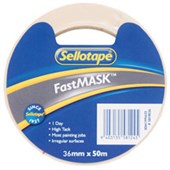 SELLOTAPE MASKING TAPE GENERAL PURPOSE W36MM X L50M BEIGE