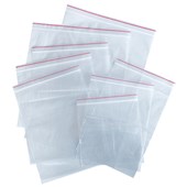 MINIGRIP PLASTIC BAG RESEALABLE 50MU W180 X L255MM CLEAR PACK 100