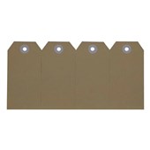 ESSELTE SHIPPING TAGS SIZE 2 40 X 82MM BUFF BOX 1000
