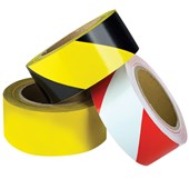 ESKO FLOOR TAPE W50MM X L33M BLACK AND YELLOW