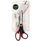 DIXON SCISSORS SOFT GRIP BLACK AND RED 150MM 6 INCH