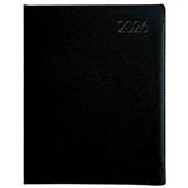 COLLINS DIARY PORTFOLIO BLACK WEEK TO VIEW WIRO TABBED EVEN YEAR