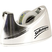 SELLOTAPE TAPE DISPENSER CHROME SMALL