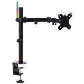 KENSINGTON SMARTFIT ERGO SINGLE EXTENDED MONITOR ARM BLACK