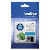 BROTHER LC432C INK CARTRIDGE CYAN