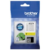 BROTHER LC432Y INK CARTRIDGE YELLOW
