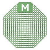 MPH URINAL SCREEN SCENTED LIME DARK GREEN BOX 10