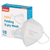 ESKO DISPOSABLE FFP2 MASK FLAT FOLD BOX 10