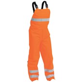 BISON STAMINA BIB TROUSER ORANGE 8XL