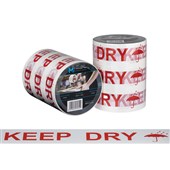 MPH MESSAGE TAPE RED ON WHITE 48MM X 100M KEEP DRY