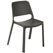 EDEN ZERO VISITOR CHAIR CHARCOAL