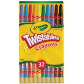 CRAYOLA TWISTABLES CRAYONS DESK SET PACK 32