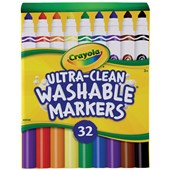 CRAYOLA BROADLINE MARKERS DESK SET PACK 32