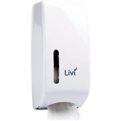 LIVI D620 TOILET TISSUE INTERLEAF DISPENSER WHITE FREE ON LOAN