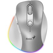GENIUS ERGO 9000S PRO SILENT ERGO MOUSE SILVER