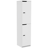 KNIGHT CUBIT LOCKER W450 X D400 X H1805MM 2 DOOR WHITE