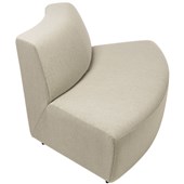 EDEN ANCHOR MODULAR SEATING EXTERNAL CURVE NATURAL OATMEAL