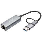 DIGITUS ETHERNET ADAPTER 25G USBC 015M
