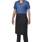 FILTA FULL LENGTH WAIST APRON WITH POCKET L700 X W830MM BLACK