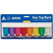 KEVRON ID5 KEY TAG RACK 8 TAG ASSORTED