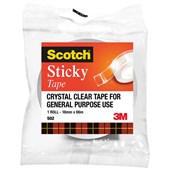SCOTCH 502 STICKY TAPE 18MM X 66M