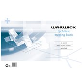 WARWICK TECH DRAWING REFILL A3 PUNCHED 110GSM 20 LEAF