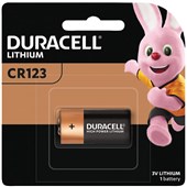 DURACELL LITHIUM BATTERY DL123ABU2 SIZE CR123 3 VOLT