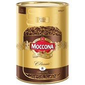 MOCCONA CLASSIC INSTANT COFFEE DARK ROAST 500G CAN