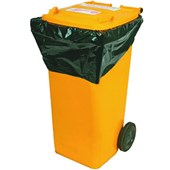 RUBBISH BAG WHOPPA WHEELIE BIN LINER PLASTIC 30MU W900 X H1200MM PACK 50