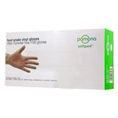 SELFGARD DISPOSABLE GLOVE VINYL POWDER FREE FOOD GRADE SMALL BOX 100