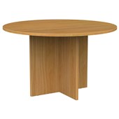 KNIGHT ERGOPLAN MEETING TABLE ROUND W1200 X H730MM TAWA