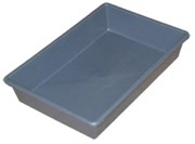 TOTE TRAY 12L W270 X D395 X H150MM GREY