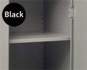 FIRSTLINE CUPBOARD SHELF W916MM BLACK