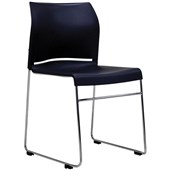 BURO ENVY VISITOR CHAIR SLED BASE BLACK