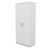 ZEALAND CUPBOARD W800 X D400 X H1800MM WHITE