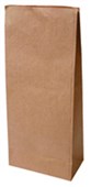 UNIBAG HEAVY DUTY PAPER BAG NO7 BLOCK BOTTOM W255 X H560 X D140MM BROWN PACK 200