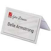 REXEL ID NAME PLATES SMALL 92 X 56MM PACK 50