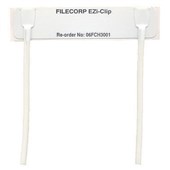 FILECORP CEZI 3PART CLIP BASE ONLY 06FCH3001A PACK 100