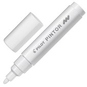 PILOT PINTOR PAINT MARKER BULLET MEDIUM 14MM WHITE