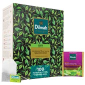 DILMAH TEA BAGS JASMINE GREEN INDIVIDUALLY FOIL ENVELOPED BOX 100