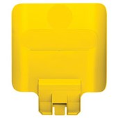 RUBBERMAID SLIM JIM RECYCLING STATION BILLBOARD YELLOW