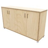 ZEALAND CREDENZA W1500 X D400 X H835MM 50MM FEET PREMIUM PLY