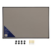 LITEWYTE FABRIC PINBOARD GREY L900 X W600 X D30MM