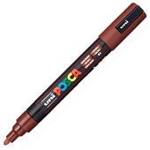 POSCA PC5M PAINT MARKER BULLET MEDIUM 25MM BROWN