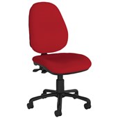 OPD ALTOS OFFICE CHAIR HIGHBACK 3LEVER TOMATO RED